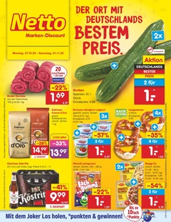 Netto Marken-Discount Prospekt - Angebote ab 27.10. - Seite 1