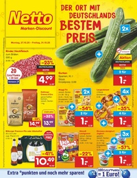 Netto Marken-Discount Prospekt - Angebote ab 27.10.