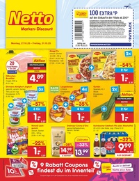 Netto Marken-Discount Prospekt - Angebote ab 27.10.