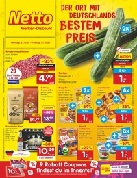 Netto Marken-Discount Prospekt - Angebote ab 27.10.