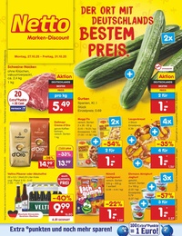 Netto Marken-Discount Prospekt - Angebote ab 27.10.