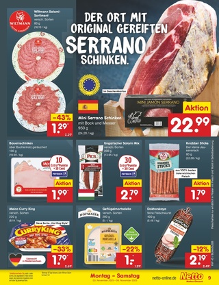 Vorschau des Netto Marken-Discount Prospekts - Fleisch & Wurst, Seite 11