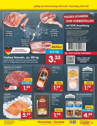 Vorschau des Netto Marken-Discount Prospekts - Fleisch & Wurst, Seite 41