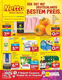 Netto Marken-Discount Prospekt - Angebote ab 03.11. - Seite 1