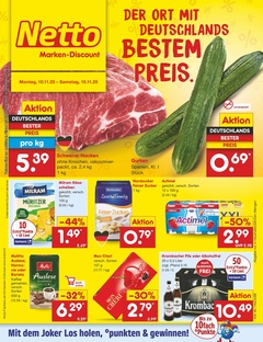 Netto Marken-Discount Prospekt - Angebote ab 10.11. - Seite 1