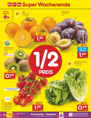 Vorschau des Netto Marken-Discount Prospekts - Obst & Gemüse, Seite 42