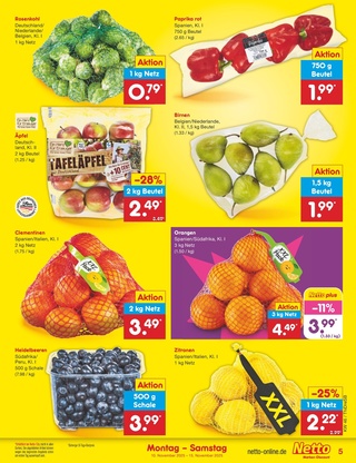 Vorschau des Netto Marken-Discount Prospekts - Obst & Gemüse, Seite 5