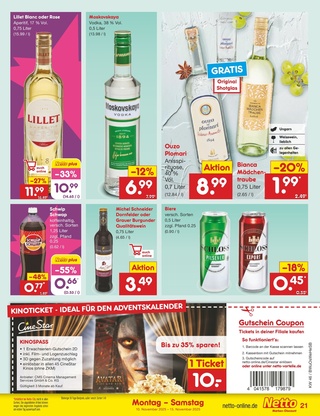 Vorschau des Netto Marken-Discount Prospekts - Wein, Seite 23