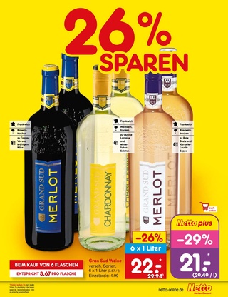 Vorschau des Netto Marken-Discount Prospekts - Wein, Seite 25