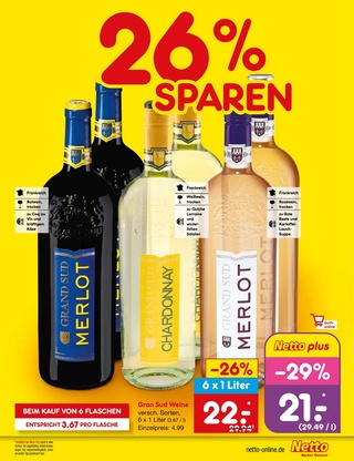 Vorschau des Netto Marken-Discount Prospekts - Wein, Seite 25