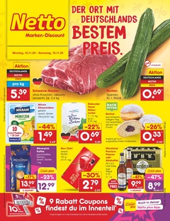 Netto Marken-Discount Prospekt - Angebote ab 10.11. - Seite 1