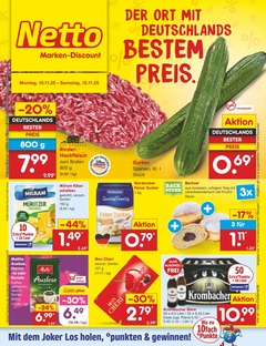 Netto Marken-Discount Prospekt - Angebote ab 10.11. - Seite 1