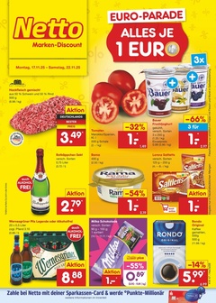 Netto Marken-Discount Prospekt - Angebote ab 17.11. - Seite 1