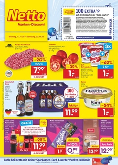 Netto Marken-Discount Prospekt - Angebote ab 17.11. - Seite 1