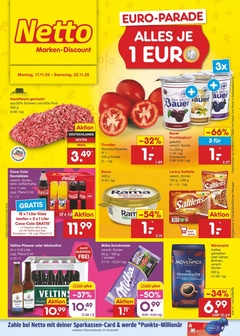 Netto Marken-Discount Prospekt - Angebote ab 17.11. - Seite 1