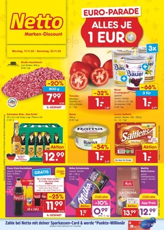 Netto Marken-Discount Prospekt - Angebote ab 17.11. - Seite 1