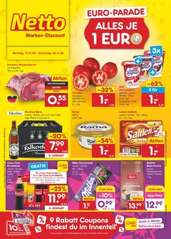 Netto Marken-Discount Prospekt - Angebote ab 17.11. - Seite 1