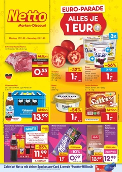 Netto Marken-Discount Prospekt - Angebote ab 17.11. - Seite 1