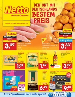 Netto Marken-Discount Prospekt - Angebote ab 24.11. - Seite 1