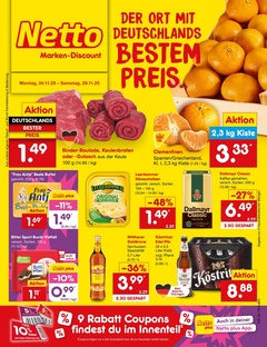 Netto Marken-Discount Prospekt - Angebote ab 24.11. - Seite 1