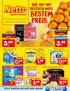 Netto Marken-Discount Prospekt - Angebote ab 24.11. - Seite 1