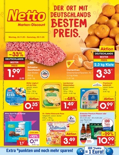 Netto Marken-Discount Prospekt - Angebote ab 24.11. - Seite 1