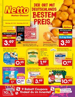 Netto Marken-Discount Prospekt - Angebote ab 24.11. - Seite 1