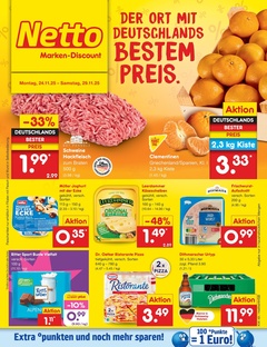 Netto Marken-Discount Prospekt - Angebote ab 24.11. - Seite 1