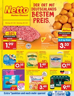 Netto Marken-Discount Prospekt - Angebote ab 24.11. - Seite 1