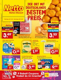 Netto Marken-Discount Prospekt - Angebote ab 24.11.