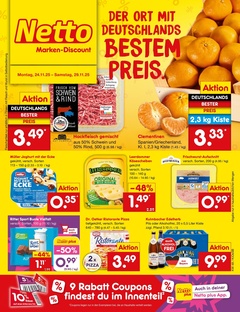 Netto Marken-Discount Prospekt - Angebote ab 24.11. - Seite 1