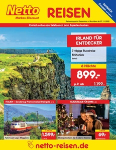 Netto Marken-Discount Prospekt - Reisemagazin Dezember 2025