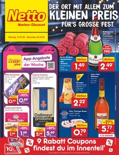 Netto Marken-Discount Prospekt - Angebote ab 15.12. - Seite 1