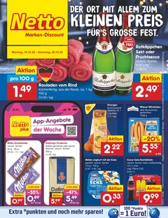 Netto Marken-Discount Prospekt - Angebote ab 15.12. - Seite 1