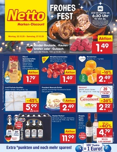 Netto Marken-Discount Prospekt - Angebote ab 22.12. - Seite 1