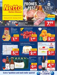 Netto Marken-Discount Prospekt - Angebote ab 22.12. - Seite 1