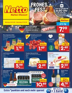 Netto Marken-Discount Prospekt - Angebote ab 22.12. - Seite 1