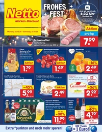 Netto Marken-Discount Prospekt - Angebote ab 22.12.