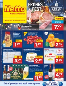 Netto Marken-Discount Prospekt - Angebote ab 22.12.