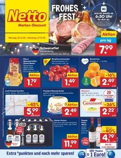 Netto Marken-Discount Prospekt - Angebote ab 22.12. - Seite 1