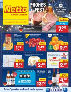 Netto Marken-Discount Prospekt - Angebote ab 22.12.