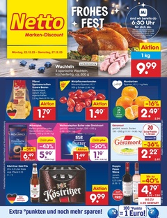 Netto Marken-Discount Prospekt - Angebote ab 22.12. - Seite 1