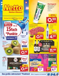 Netto Marken-Discount Prospekt - Angebote ab 05.01.