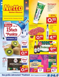 Netto Marken-Discount Prospekt - Angebote ab 05.01.