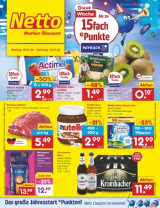 Netto Marken-Discount Prospekt - Angebote ab 05.01. - Seite 1