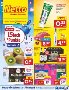 Netto Marken-Discount Prospekt - Angebote ab 05.01.