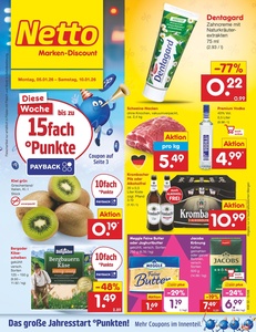Netto Marken-Discount Prospekt - Angebote ab 05.01.