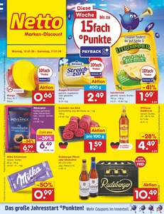 Netto Marken-Discount Prospekt - Angebote ab 12.01. - Seite 1