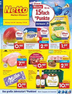 Netto Marken-Discount Prospekt - Angebote ab 12.01.
