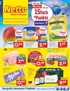 Netto Marken-Discount Prospekt - Angebote ab 12.01. - Seite 1
